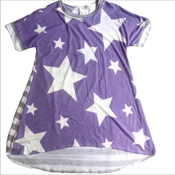 NWT Boutique Haptics Purple Stars Stripes - Picture 4 of 7